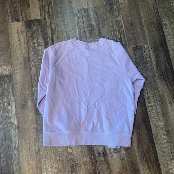 Hanna Andersson Girls’ French Terry Pullover | Size 12 | Sweet Lavender - Picture 4 of 4